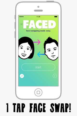 reFaced - Easily Switch Faces in Pictures with 1 Tap, FREE! screenshot 2