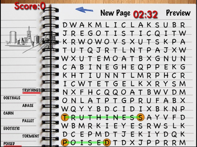 Word Search Trivia ( WordSearch Puzzle )(圖2)-速報App