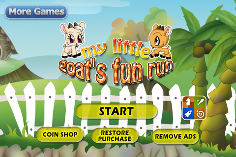 My Little Goat's Fun Run - Free version screenshot 3