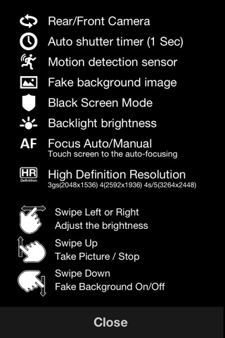 SpyCamera Professional screenshot 4