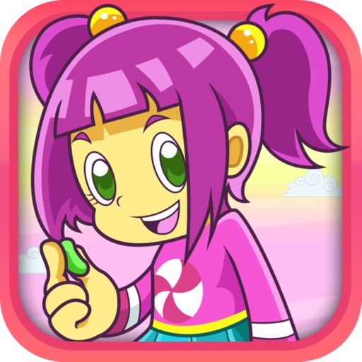 Jelly Bean Girl - Tilt to Dodge the Flying Candy by FantAPPstic Apps