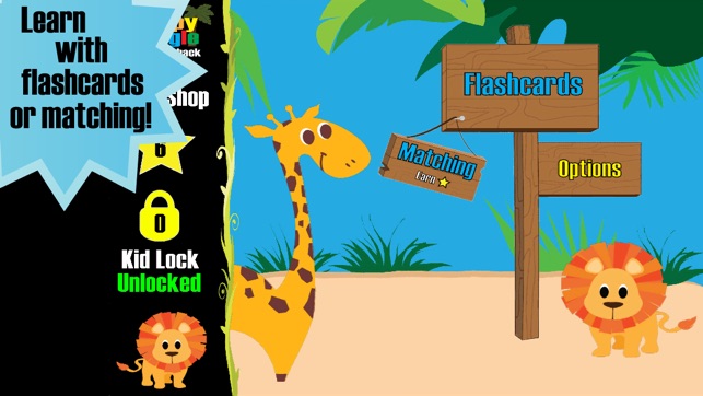 Happy Jungle Sight Words Free(圖1)-速報App