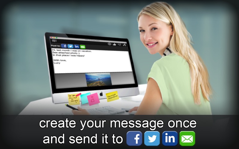 【图】FREE OneStopPosting – send messages to multiple social networks(截图1) 【图】FREE OneStopPosting – send messages to multiple social networks(截图1)