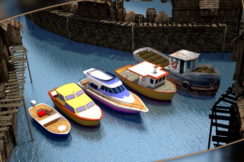 Boat Parking Simulator 3D - Real Target, Train & Chase Popular Game screenshot 2