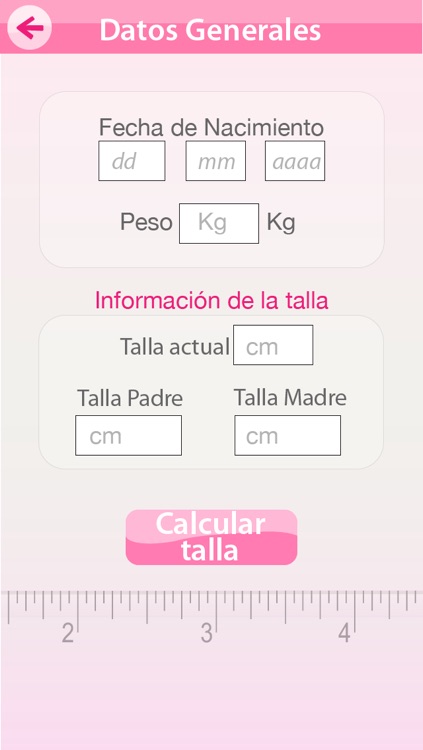 Evaluación de Talla