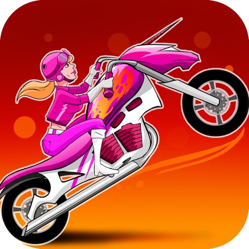 Pink Candy Lady Racers - Free Unicorn Bike Saga Multiplayer Game icon