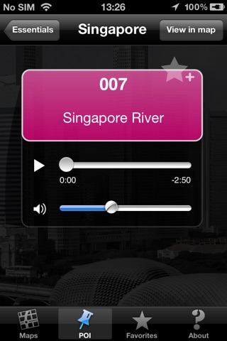 Singapore touristic audio guide (english audio) screenshot 3