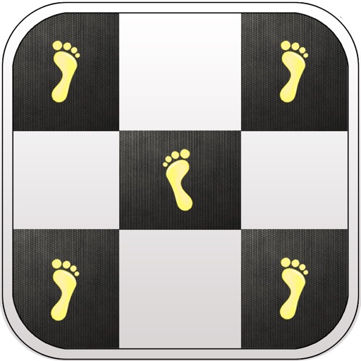 Touch Only Black Tiles iOS App