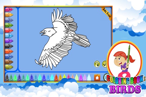Coloring Book Bird screenshot 4