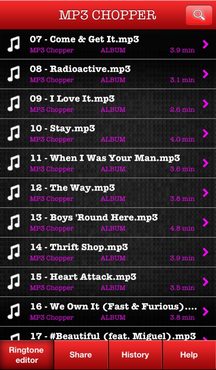 MP3 Chopper screenshot-3