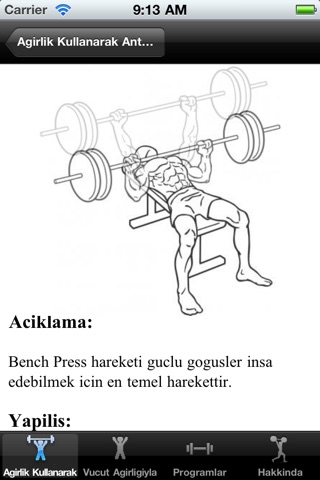 Vücut Geliştirme ve Fitness screenshot 3