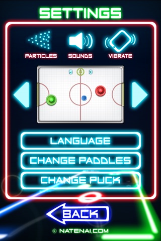 Glow Hockey 2L screenshot 3