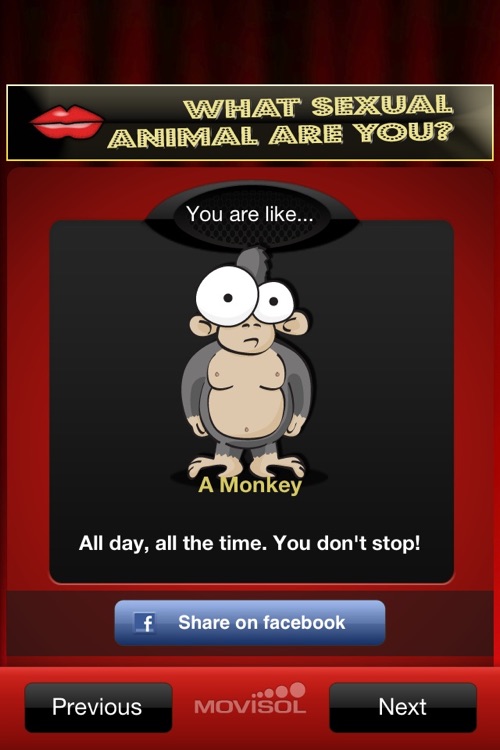 What Sexual Animal are you?: your attitude towards sex screenshot-3