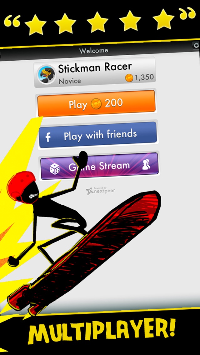 STICKMAN REAL CRAZY HOVERBOARD EXTREME MULTIPLAYER RACING GAME FREE 1.0.1 IOS ĐUA XE STICKMAN REAL CRAZY HOVERBOARD EXTREME MULTIPLAYER RACING GAME FREE 1.0.1 IOS