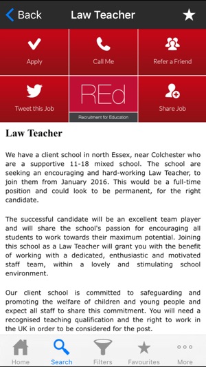 REd Teachers -Teaching & Education Jobs(圖4)-速報App