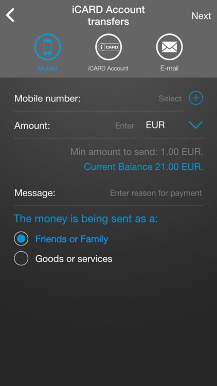 iCARD Mobile screenshot-4