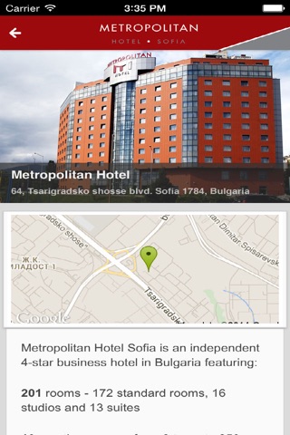 Metropolitan App screenshot 2