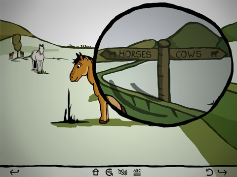 Harold the horse by the hedge screenshot 2