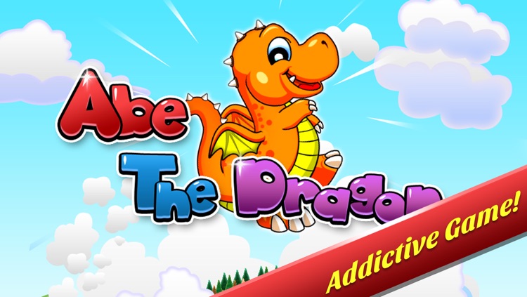 Abe The Dragon – The Cute Bouncy Dragon With Tiny Wings Jumping & Flying Racing Game For iPhone, iPad and iPod touch HD FREE screenshot-0