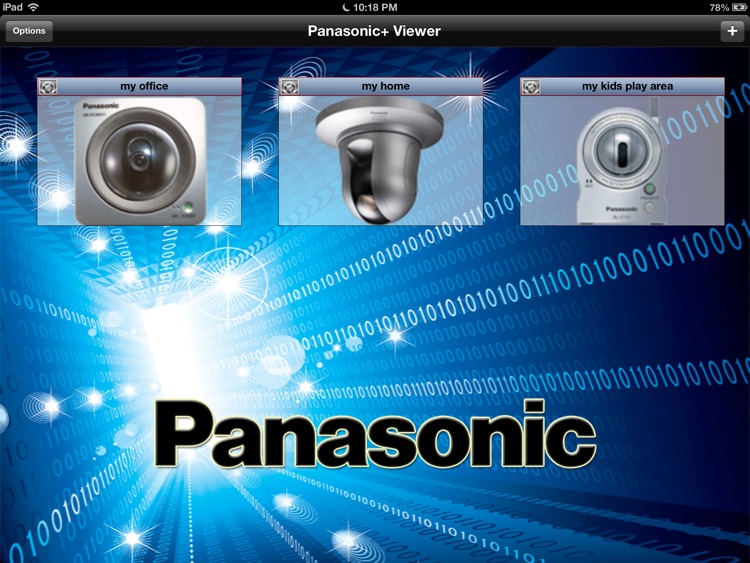 Panasonic+ Viewer for iPad