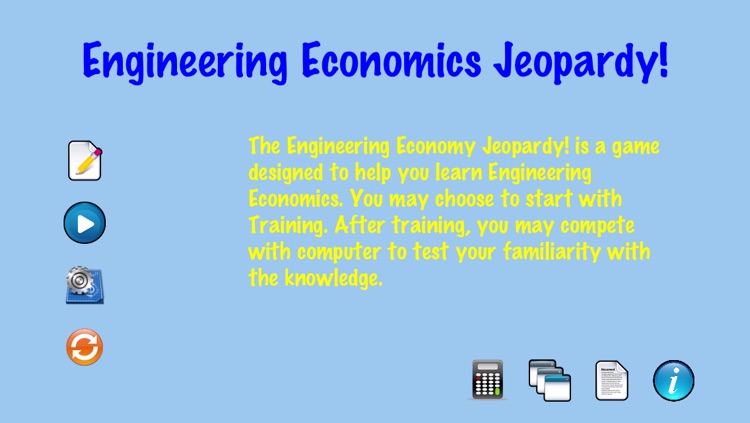 Engineering Economics Jeopardy!