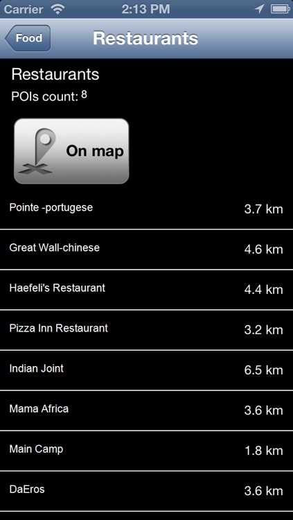 Zimbabwe Offline Map - PLACE STARS screenshot-3