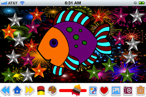 Color Me - Fun Coloring App Free coloring books for kids screenshot 2