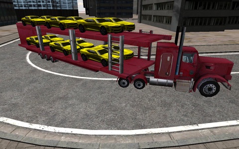 Car transporter parking game screenshot 3