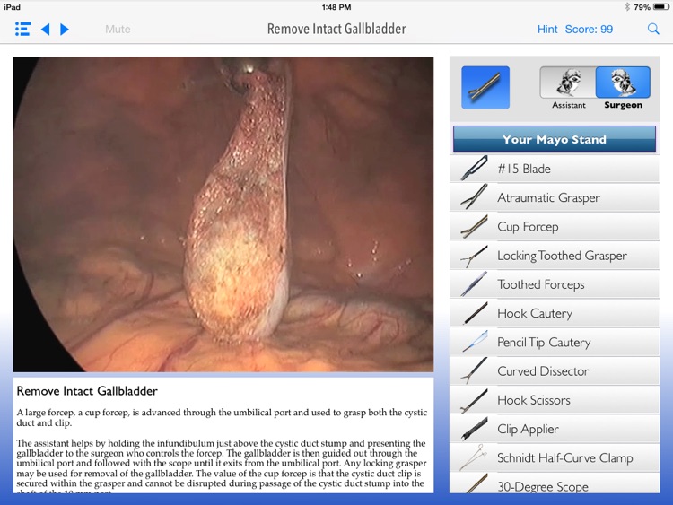 SimPraxis Lap Cholecystectomy Trainer screenshot-4