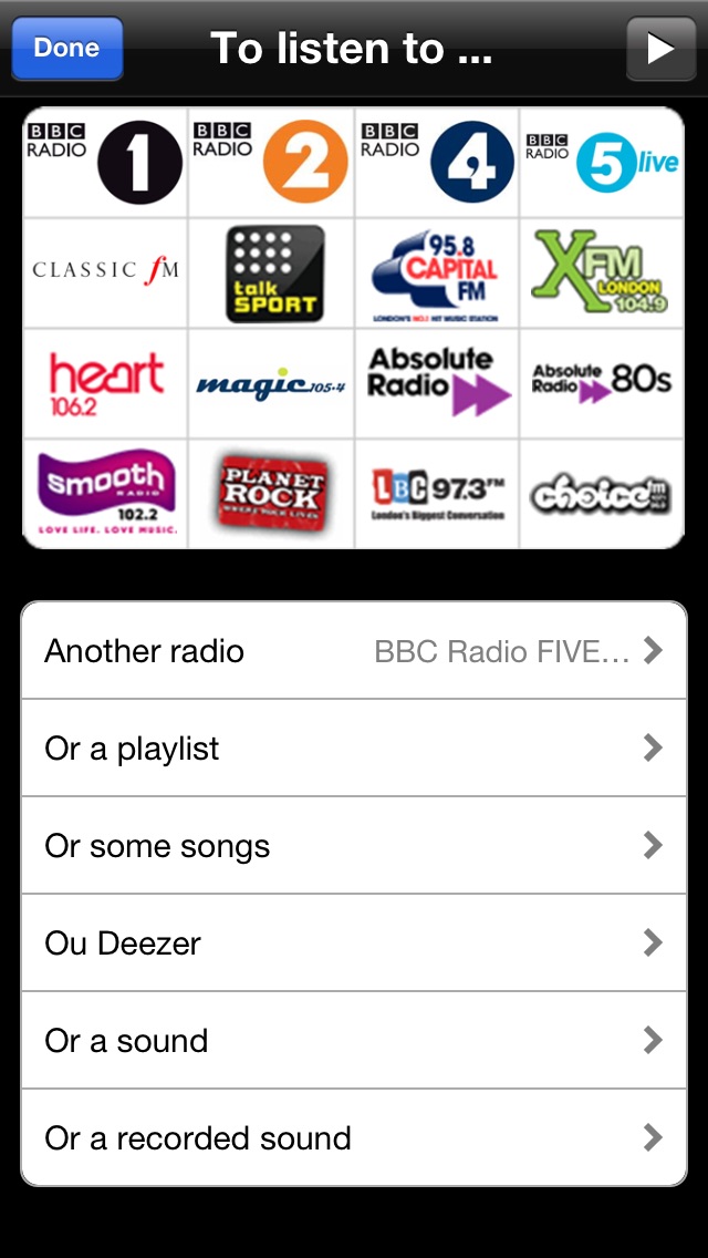 myClockRadio2 Screenshot 4