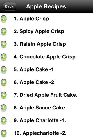 Apple Recipes Cookbook** screenshot 2