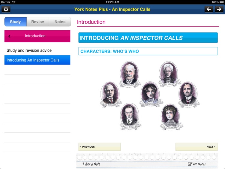 An Inspector Calls York Notes GCSE for iPad