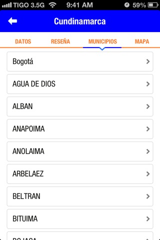GeoColombia screenshot 3