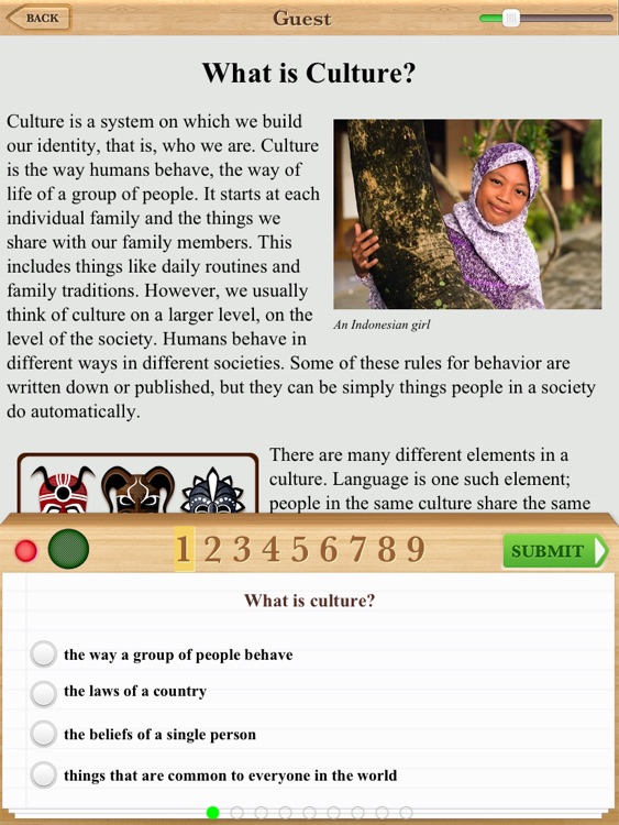 Third Grade - Fourth Social Studies Reading Comprehension