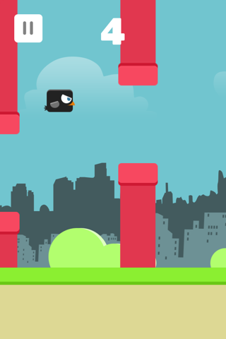 Jumpy Crow - The Hardest Flappy Game Ever screenshot 2