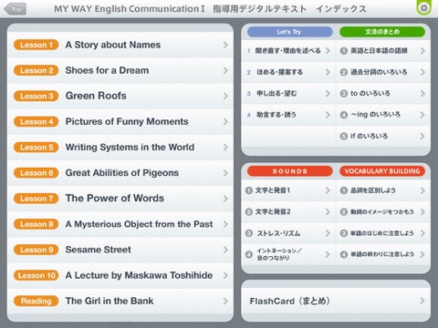 MY WAY English Communication I 指導用デジタルテキスト screenshot 2