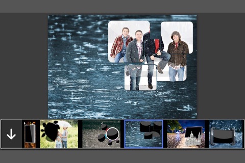 3D Rain Photo Frame - Amazing Picture Frames & Photo Editor screenshot 3