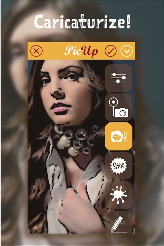 PicUp - Add stickers, text, effects on photos screenshot 3