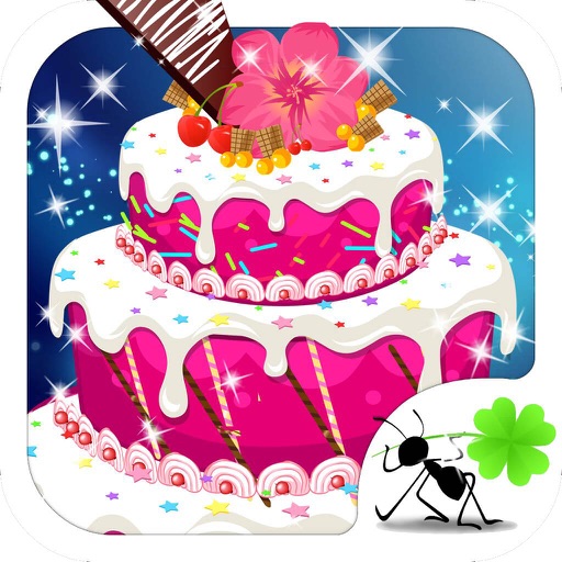 Design A Cake - Decoration Cooking Game for Girls and Kids Icon
