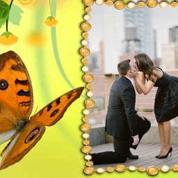 Butterfly Photo Frames - Instant Frame Maker & Photo Editor