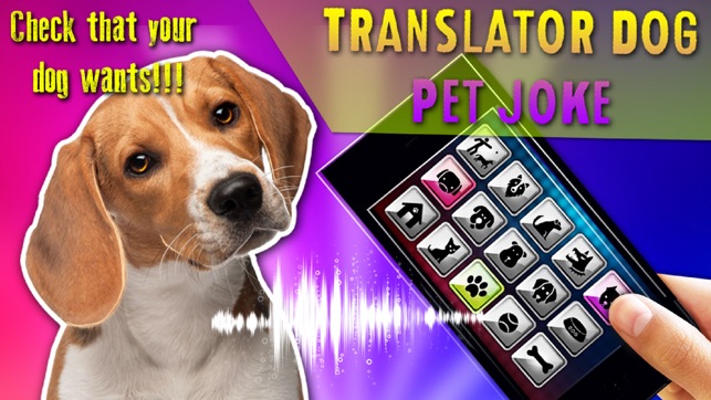 Translator Dog Pet Joke