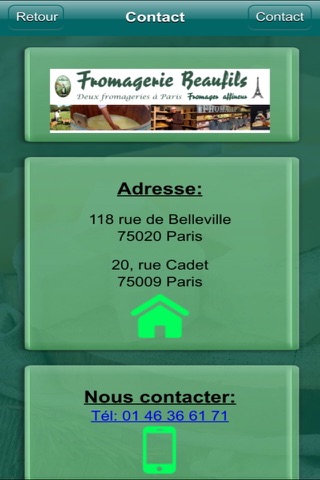 Fromagerie Beaufils screenshot 3