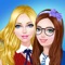 My BFF - High School Fashion Star: Spa, Makeup & Dress Up Girls Makeover Game