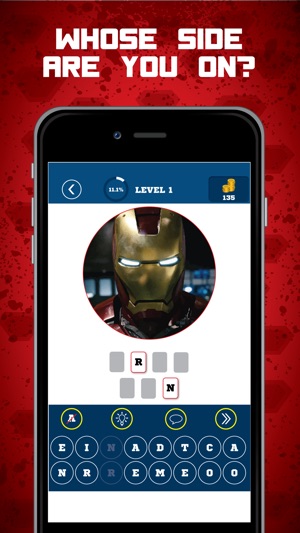 All Star Movie Quiz - Civil War Captain America Edition Marv(圖1)-速報App