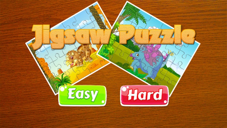 Jigsaw Puzzles Dinosaur - Games for Toddlers and kids