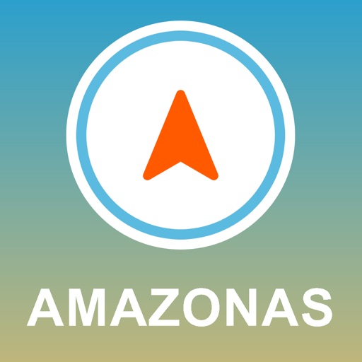 Amazonas, Brazil GPS - Offline Car Navigation icon