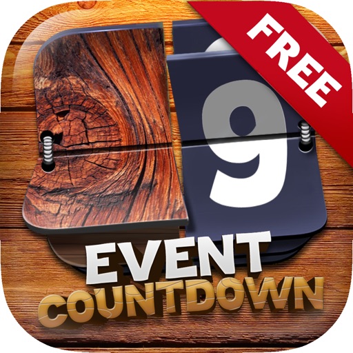 Event Countdown Fashion Wallpapers  - “ The Wooden ” Free icon