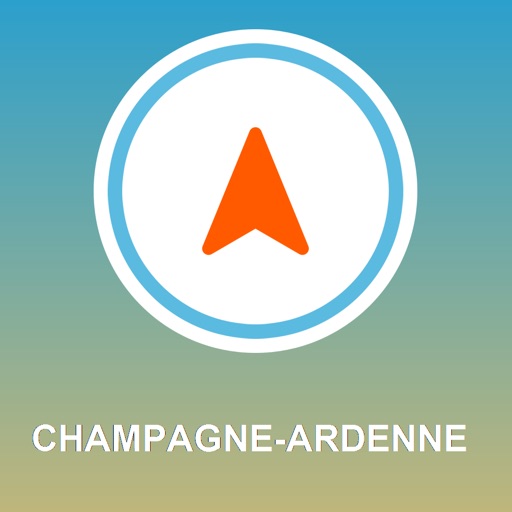 Champagne-Ardenne, France GPS - Offline Car Navigation icon