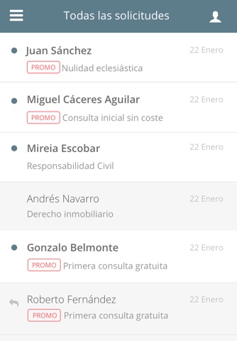 Abogados365 screenshot 2