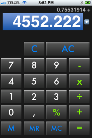 scientific calculator and converter screenshot 2